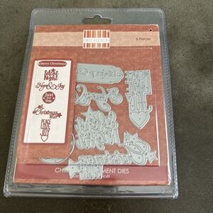 NEW First Edition Craft Metal Dies Christmas Sentiment Card Making Scrapbooking